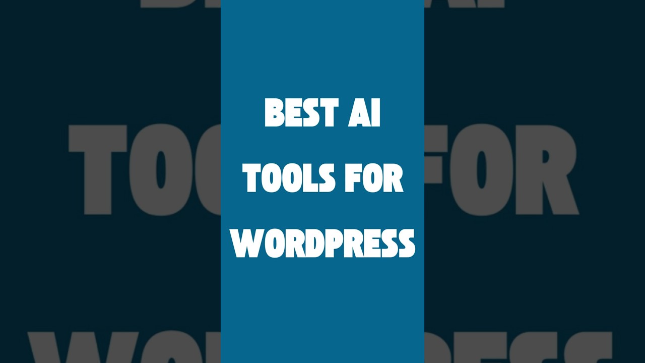 Top 3 AI Plugins for WordPress in 2025 #wordpress #wordpresstips #BerthaAI #Rankmath #webdevelopment