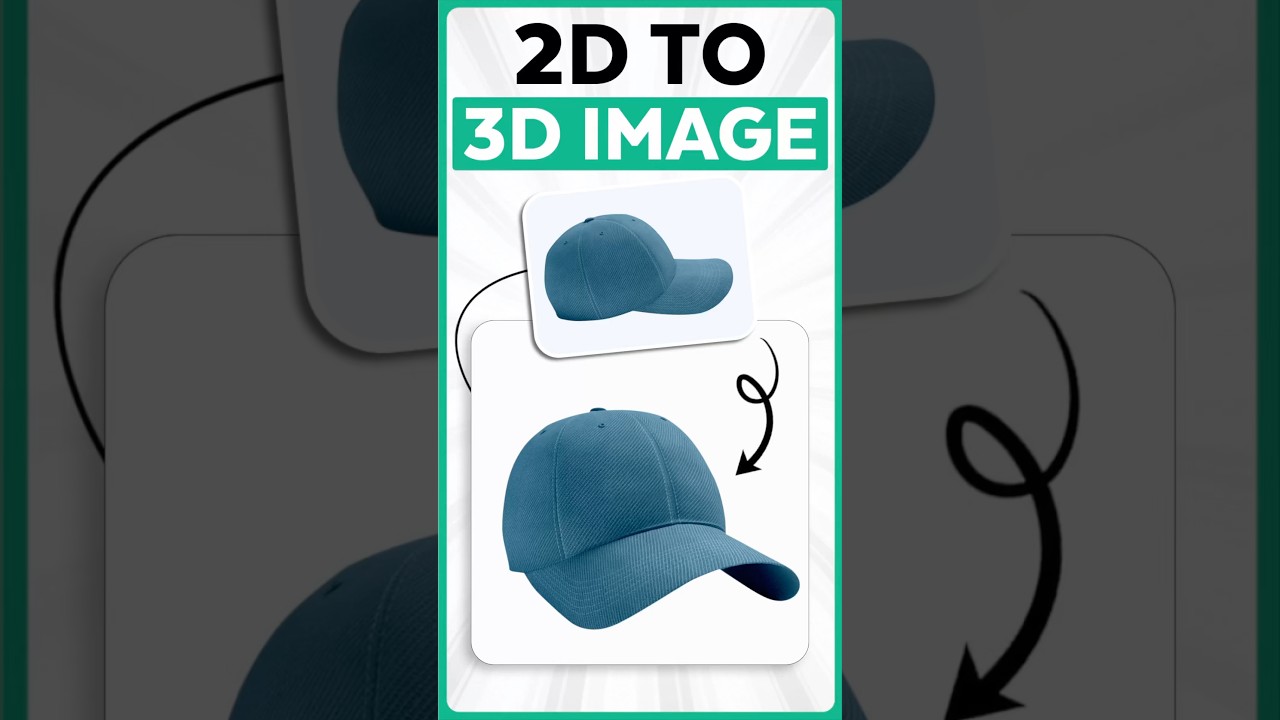 Turn Any Image into a 3D Model Using AI! 😲