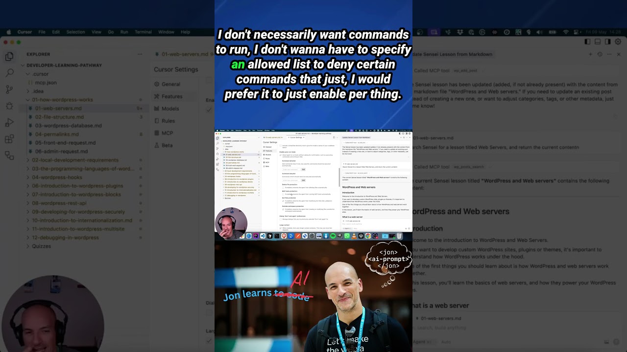 YOLO Mode for MCP Tools  A Game Changer #ai #coding #wordpress