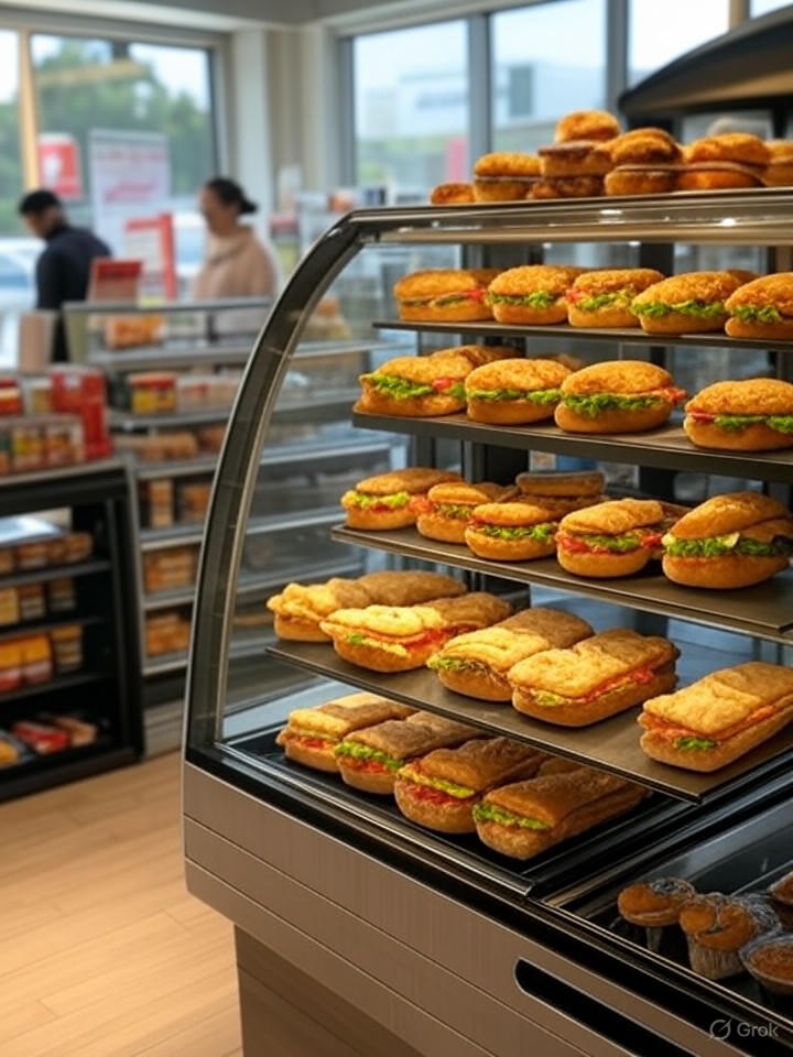 Gas Stations Surge in Breakfast Market, Challenging McDonald's Dominance