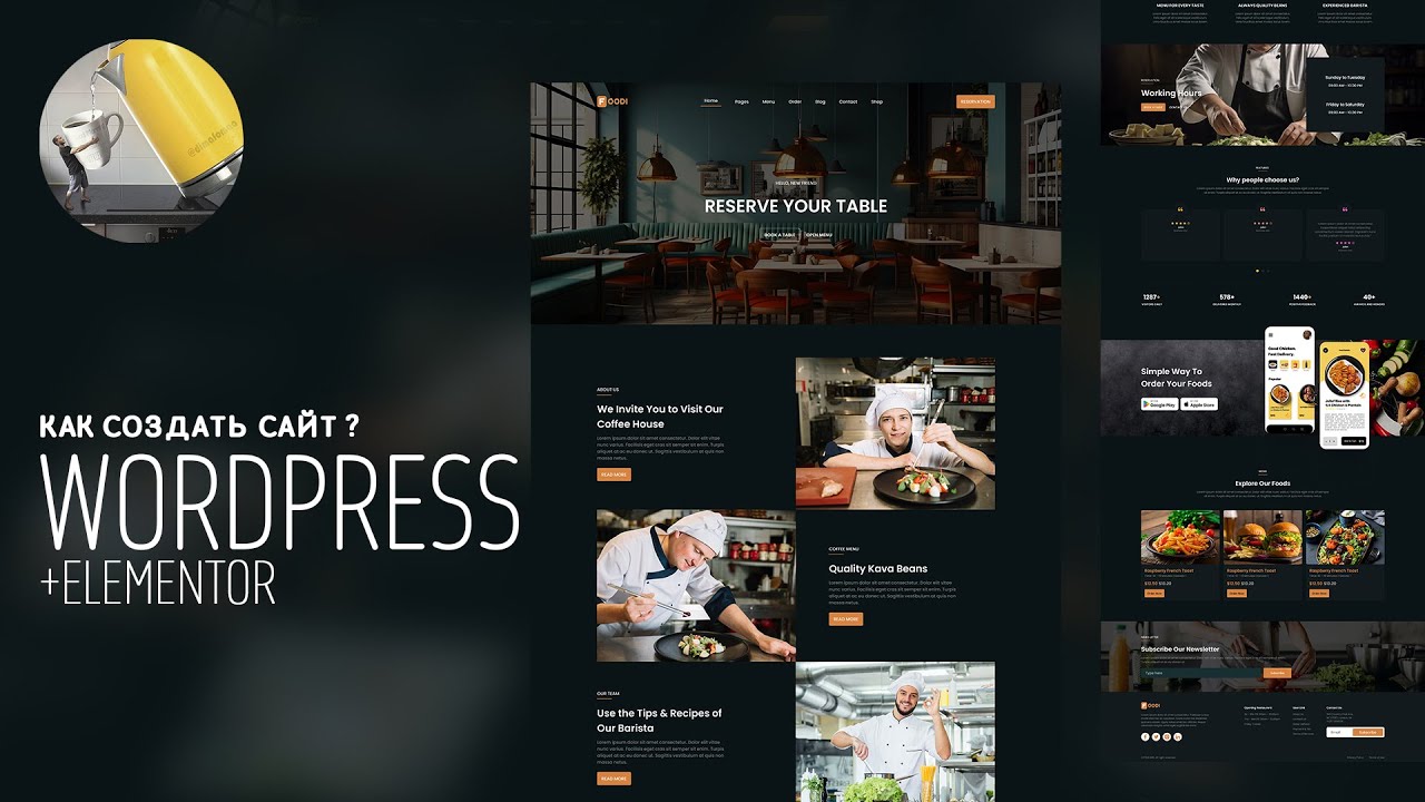Как создать сайт на WORDPRESS + ELEMENTOR (pro) - для новичков