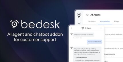 Ai agent and chatbot addon for bedesk support platform.jpg