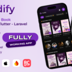 Audify complete audiobook app with chapter flutter full app with laravel.png