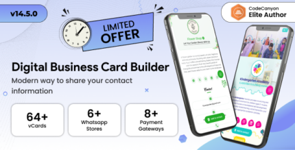 Infy vcard saas digital business card builder 1460.png