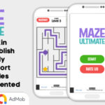 Maze ultimate puzzle game android studio project with admob ads ready to.jpg