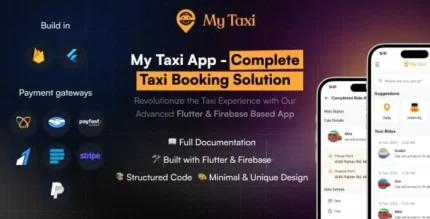 Mytaxi complete flutter taxi app full taxi booking solution with.webp