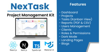 Nextask project management nextjs react kit 120.png