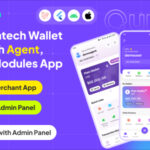 Qunzo fintech wallet app with user agent and merchant modules including 1.jpg