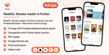 Readify ebooks reader in flutter android ios with firebase backend web.png