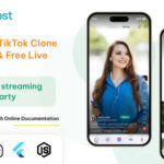 Reelboost tiktok clone app short video live streaming app with admin.jpg